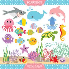 Under The Sea Clipart by soar - Under The Sea Clipart