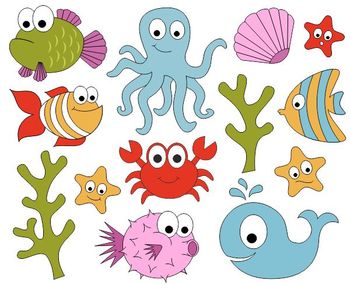 Under the sea, Fairytale and  - Under The Sea Clipart