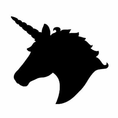 This is best Unicorn Silhouette #13079 Image Gallery For Unicorn Head  Outline for your project