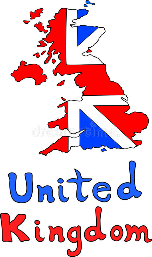 Map of United Kingdom - csp52