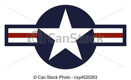United States Air Force Roundel - Illustration of United.