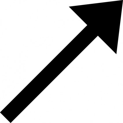 Black Curved Arrow Clipart