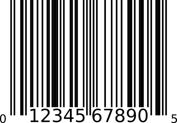 Barcode isolated on white bac
