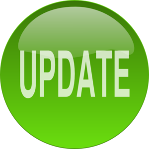 Green Update Button Clip Art