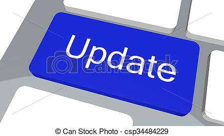 Update button on keyboard - csp34484229