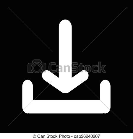 Download Icon Upload Button Illustration Design