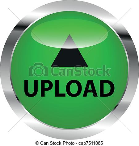 Upload Button - csp7511085 - Upload Button Clipart