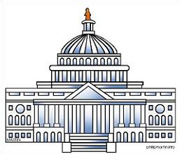 US Capitol Building - Capitol Building Clipart