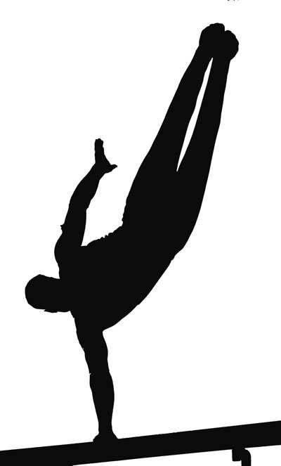 Usa gymnastics member clubs c - Gymnast Silhouette Clip Art