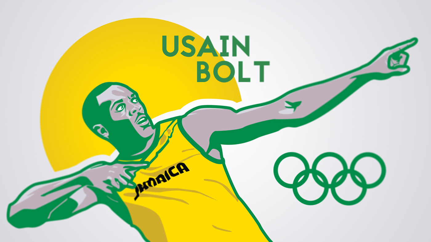 Usain Bolt Clipart-Clipartloo - Usain Bolt Clipart