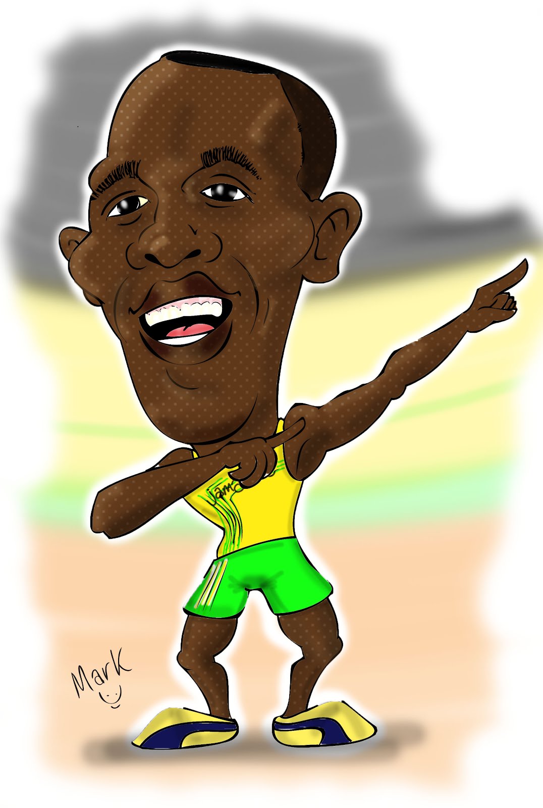 Usain Bolt - Usain Bolt Clipart