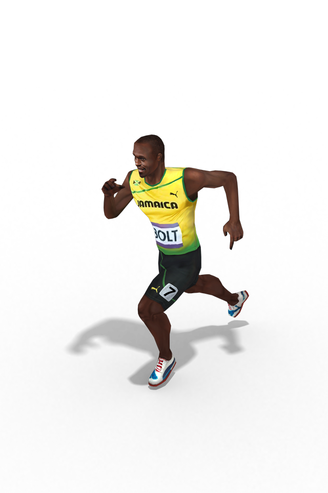 Usain Bolt Transparent Backgr - Usain Bolt Clipart