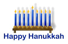 Hanukkah Candles Menorah