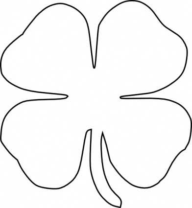 Use These Free Images For You - 4 Leaf Clover Clip Art