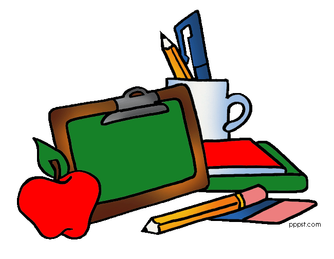 Use These Free Images For You - School Supplies Clipart 