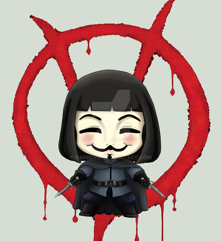 V for Vendetta by RanNiwa ClipartLook.com 