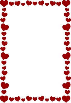 Valentine borders clip art -  - Heart Border Clip Art