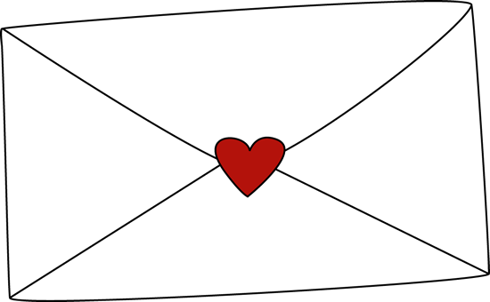 This envelope clip art has be
