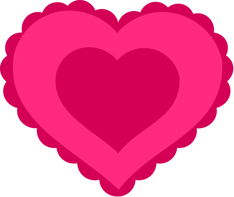 Valentine heart clipart free love and romance graphics