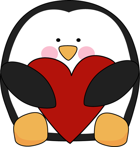 Valentine S Day Penguin Clip Art Valentine S Day Penguin Image