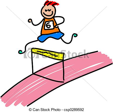 Ve Clipartby leonido1/1,845; athletic kid - little boy running a hurdles race - toddler... ...