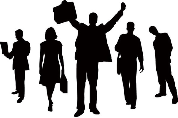 vector business people clip a - People Clip Art