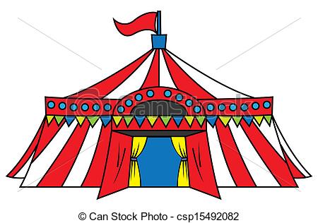 Vector - circus tent