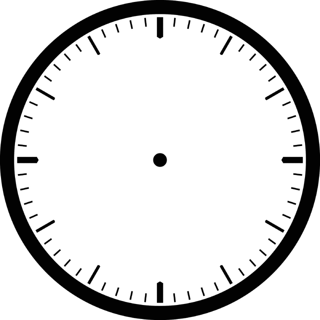 Blank Clock Clipart - clipart