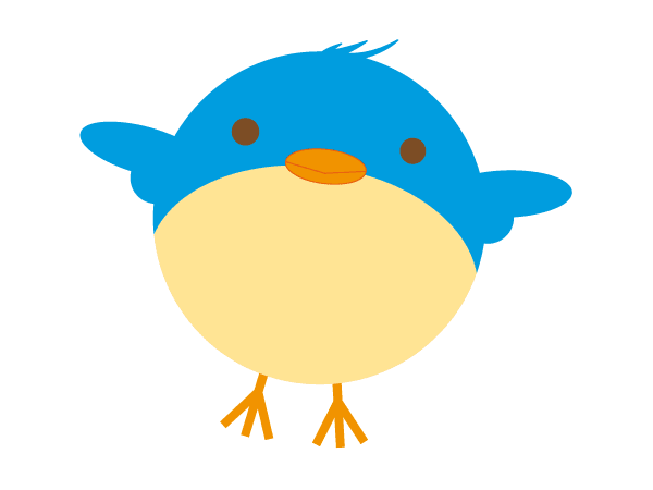 Vector Cute Cartoon Bird Image | Download Free Animals Vector Graphics