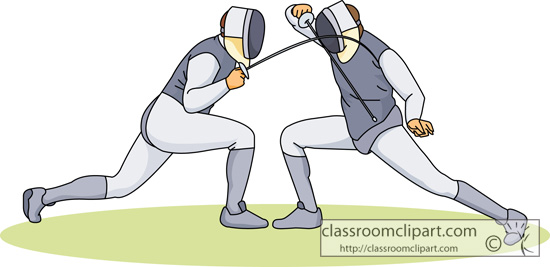 vector Fencing clip art. fencing_sport_213_01.jpg