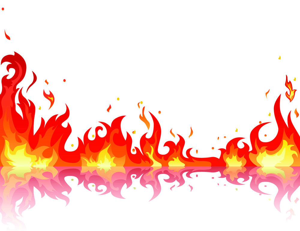 Vector Flame / Flame Free Vec - Free Fire Clipart