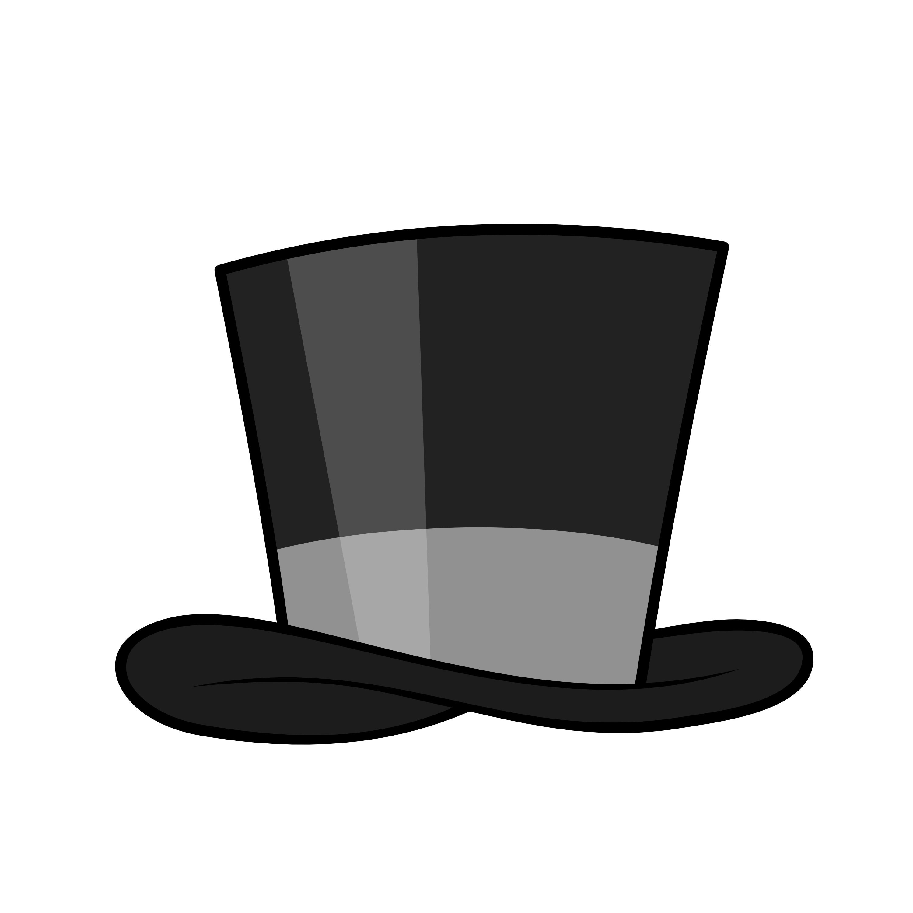 Top Hat (Puffle Hat) .