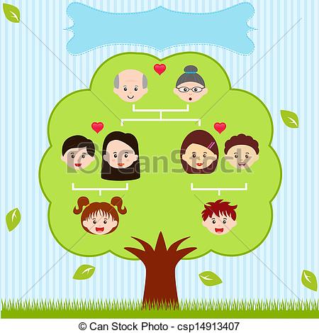 Clipart family tree clipart