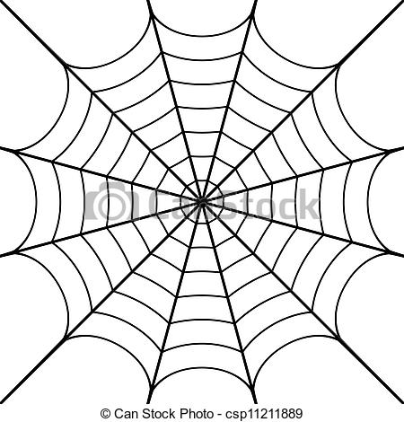 ... Vector illustration of cobweb