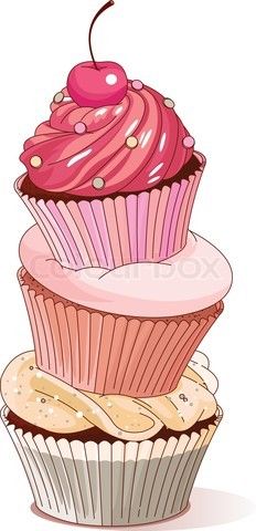 Cupcakes Clip Art Clipart by 