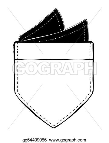 ... Vector of Pocket with Pocket Square