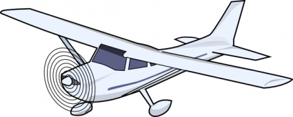 Vector plane background mater - Clip Art Plane