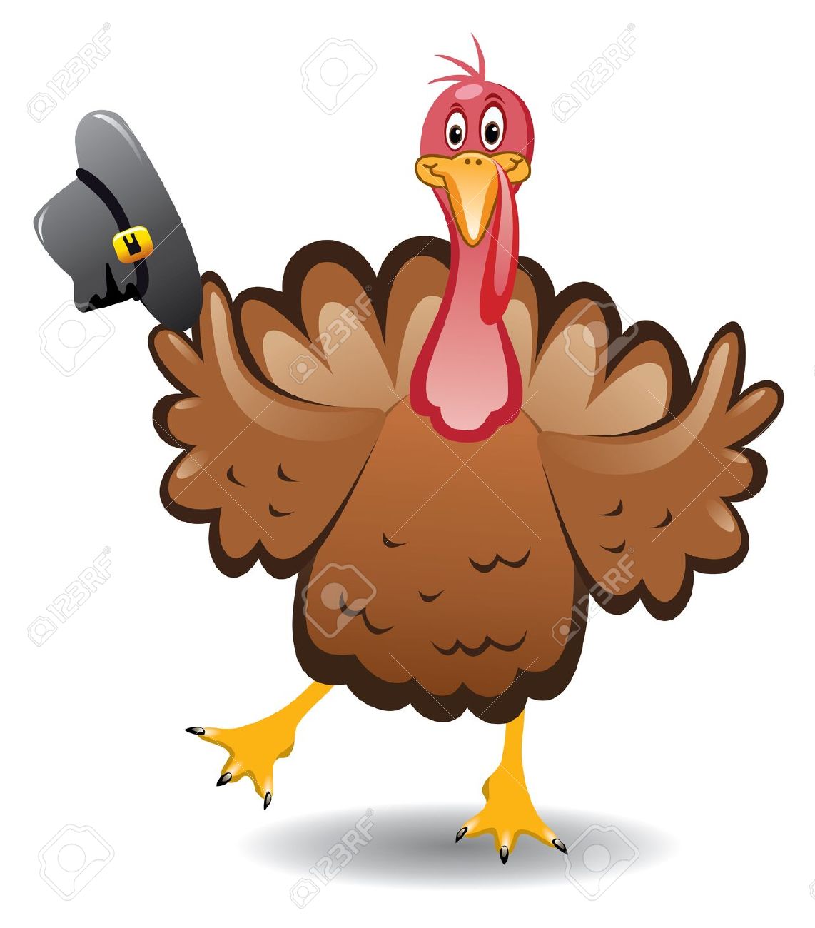 Vector - vector turkey clipart for thanksgiving day