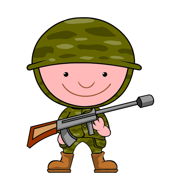 veterans day soldier clip art