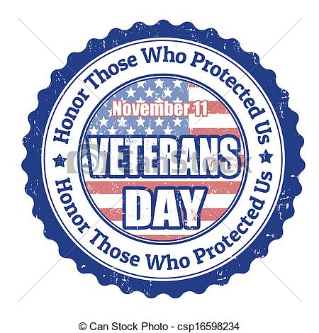 ... Veterans Day stamp - Grunge rubber stamp with the text.