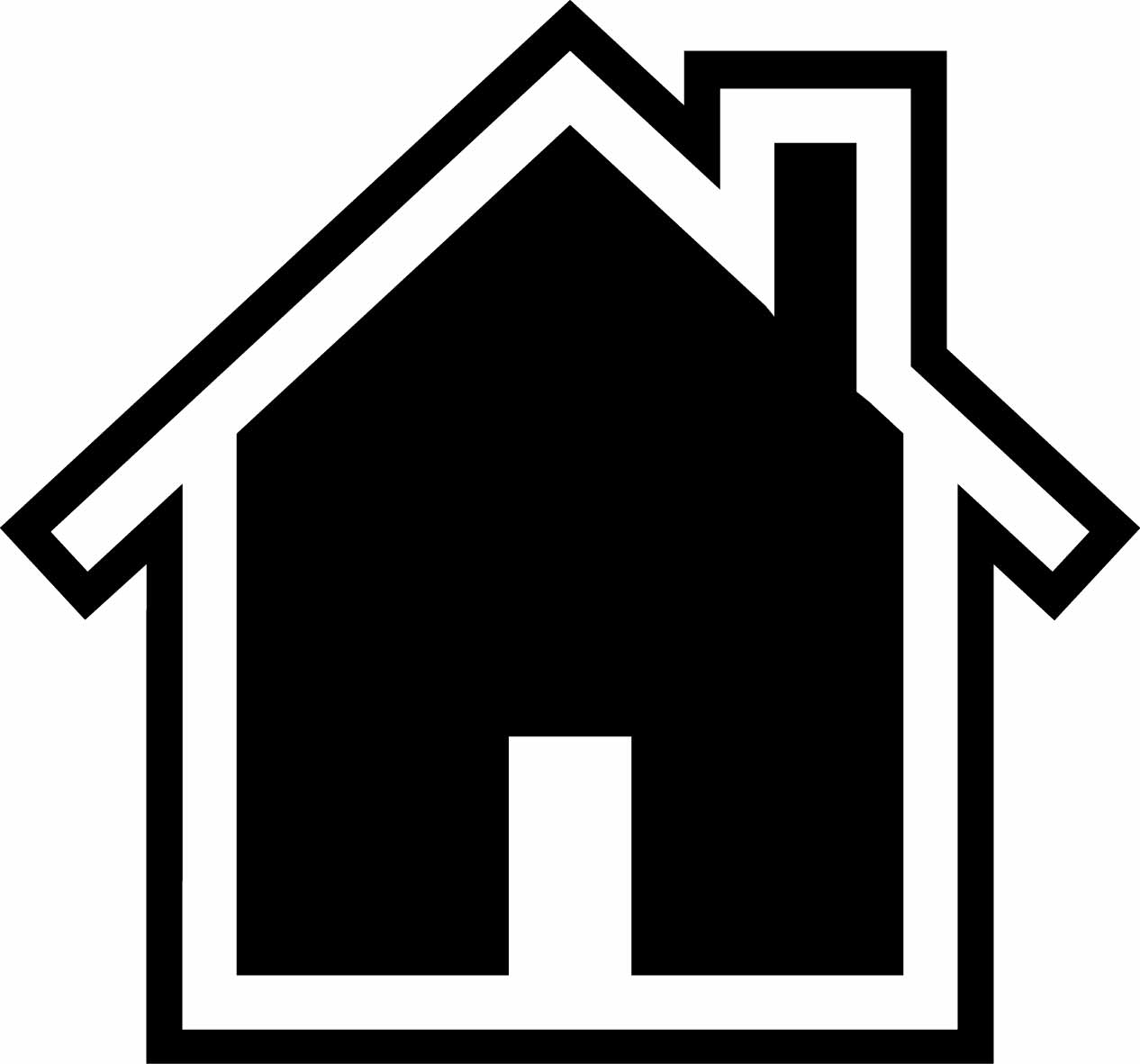 Victorian House Outline Clip  - House Outline Clipart