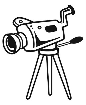 Video Camera Clipart Black And White | Clipart library - Free