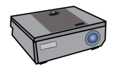 Video projector - Projector Clipart