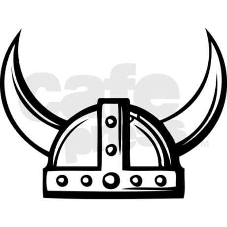 Viking Helmet Clip Art Black .