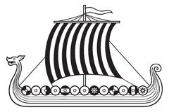 Viking ship Stock Image - Viking Ship Clip Art