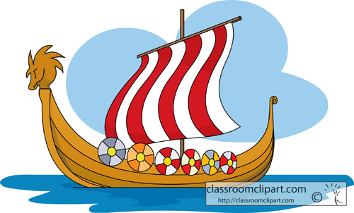 Vikings vikings ship clipart