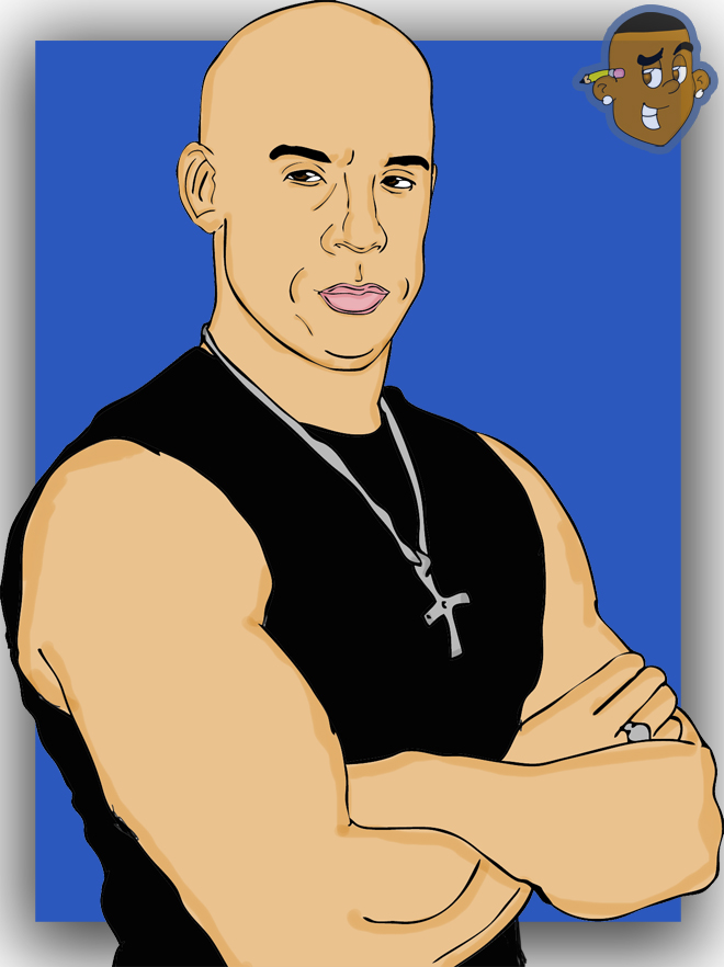 Vin Diesel Clipart