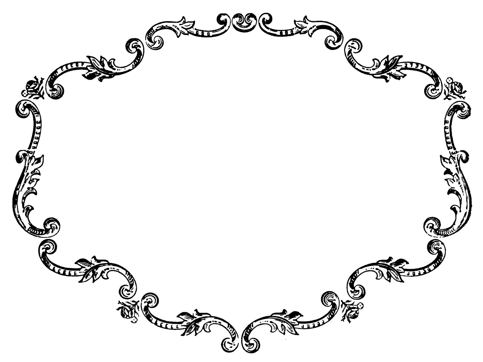 Free clipart frames and page 