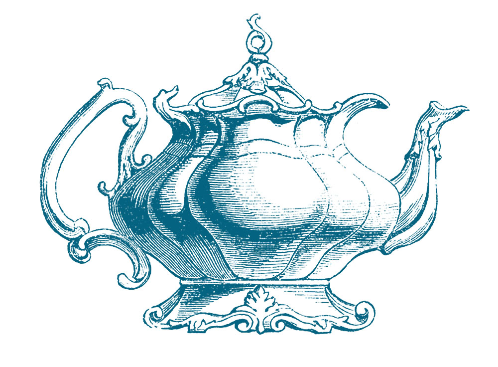 Vintage Clip Art u2013 Best T - Tea Pot Clipart