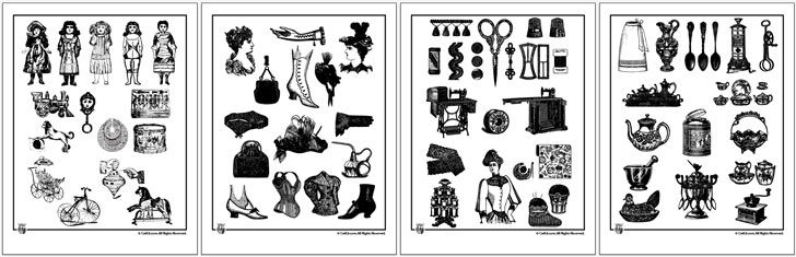 Vintage Clip Art Collections - Free Printable Clip Art